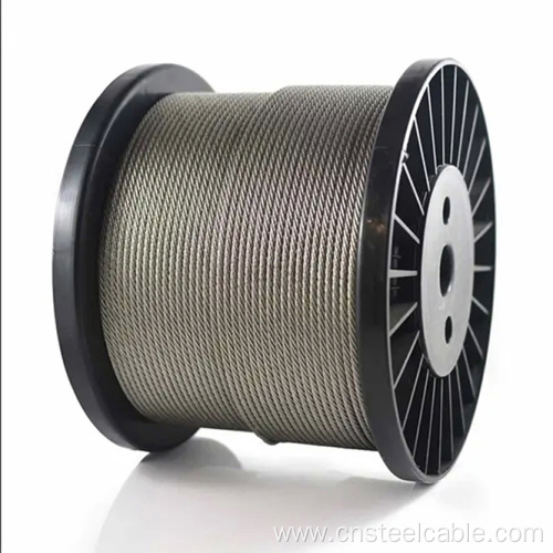 7x7 Dia.1.0mm Galvanized Steel Wire Rope